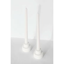 Beton Şamdan Mumluk 2 Li Yay-031123456 Çok Renkli