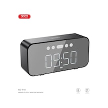 Xo-f41 Dijital Saatli Aynalı 1200mah Fm Radyo Ve Hafıza Kartı Destekli Bluetooth Hoparlör