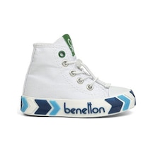 United Colors Of Benetton Benetton® | Bn-30646 - 3394 Beyaz Lacivert - Çocuk Spor Ayakkabı