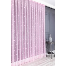 Evdepo Home Kullanıma Hazır Örme Tül Perde (541981746)