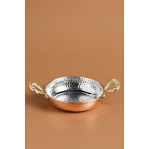 Karaca Alacahöyük Bakır Sahan 14 Cm
