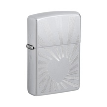 Zippo Heart Rays Dizayn Çakmak Gri