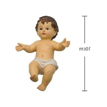 Pazly 6-15cm Bebek İsa Heykeli, Kutsal Heykeller, Advent Süsleme, Dini İsa Heykelcik, Ev Kilise Dekorasyon, Noel Zanaat Hediye, Reçine El Sanatları 10cm