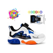 Cool Remy Akıllı Bağcıklı Işıklı Ortopedik Çocuk Spor Ayakkabı Gri