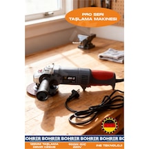 Böhrer Ba011307 900w Devir Ayarlı 115mm Pro Model Bakır Sargılı Taşlama Demir Kesme Makinesi