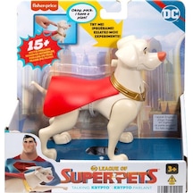 Imaginext Süperman Krypto Köpek Dc League Of Super Pets Sesli Figürler Superman Krypto