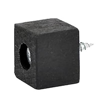X-perk Masa Sandalye Mobilya Koltuk Ayak Yükseltici 6'lı 15 Mm Siyah Diğer