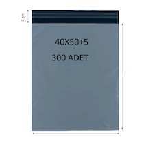 40x50+5 300 Adet Cepsiz Kargo Poşeti Cac Plastik