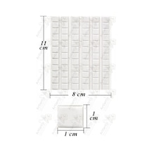 Hamur Yapıştırıcı Tack-it 50gr 1 Paket Silka 65 Parça Macun Sakız Yapıştırıcı Takıt Çerçeve Afiş Duvar İz Bırakmaz