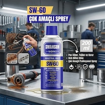 Zvnm Çok Amaçlı Yağlayıcı Sprey - 200 Ml - Pas Sökücü - Profesyonel Sprey Zcv12