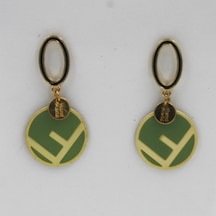 Şapkadan Küpe Kadın Gold Vip Vintage Tasarım Küpe N11.50501 Altın