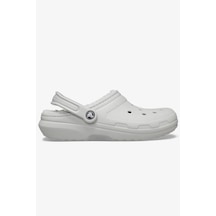 Crocs Classic Lined Clog Unisex Sandalet Gri