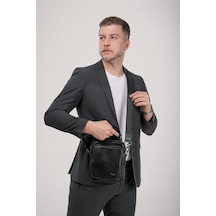 Ççs 31592 Hakiki Deri Askılı Çanta Kahve