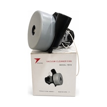 Techsun Tb70 Elektrikli Süpürge Motoru / Vacuum Cleaner Fan Siyah