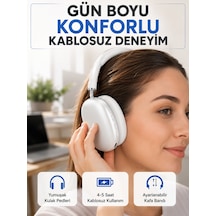 Gürültü Azaltmalı Bluetooth Kulaklık 5 Saat Kesintisiz Müzik Yeni Nesil - Lisinya