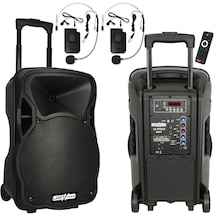 Ls-p1912hh Taşınabilir 2'li Headset Mikrofonlu Ses Sistemi 800w