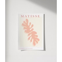 Çerçevesiz Poster Matisse Pembe Bitki