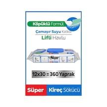 Sleepy Easy Clean Süper Kireç Sökücü Yüzey Temizlik Havlusu&mendili 12x30 360 Yaprak Diğer