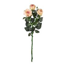 Yapay Piano Gül Dalı Pudra 66 Cm Pudra