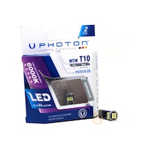 Photon Ph7018Cb Büyük Dipsiz Led Beyaz T10 W5W 18 Led 12V 2'Li