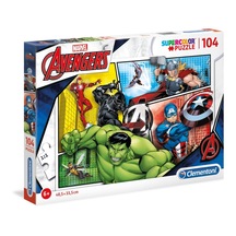 Clementoni Marvel Avengers Supercolor 104 Parça Puzzle 27284