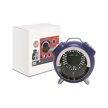 M-Pets Sixties Clock Klasik Kedi Küçük Irk Köpek Taşıma Çantası Mavi 40 x 44 x 26 CM