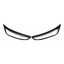 KONA IÇIN UYUMLU ÖN GÜNDÜZ LEDI ÇERÇEVE - PIANO BLACK