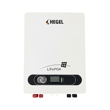 Hegel - İnges 51.2 Volt 100 Amper Duvar Tipi Lityum Akü - 48 Volt 100 Ah Lifepo4 Batarya 1c Wifi