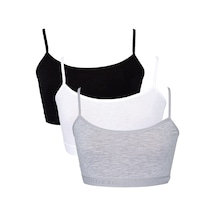 Alıştırma Sütyeni İp Askı Yarım Atlet 3'lü Paket 001 Alıştırma Sütyeni İp Askı Yarım Atlet 3'lü Paket 001