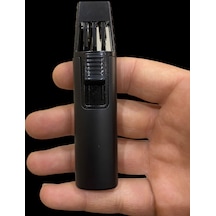 Çift Pürmüzlü Yandan Çekmeli Siyah Çakmak 109321 Siyah