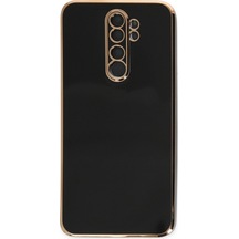 Note 8 Pro Kılıf Volet Silikon - Siyah