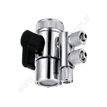 Su Arıtma Cihazları için Çiftli Musluk Ağzı Adaptörü