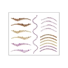 The Glitter Lab Yüz Aksesuarı Eyeliner Kristal Taşlar 0