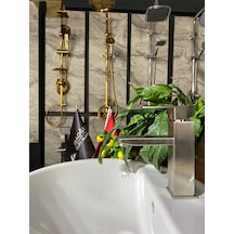 İsaoğlu Yapı Inox Lavabo Bataryası Inox Lavabo Musluk Kare Inox Lavabo Bataryası Diğer