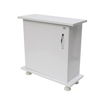 Kanki Pet Akvaryum MDF Sehpa Beyaz Düz 65 CM