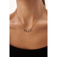 Tohum Sallantılı Choker Kolye