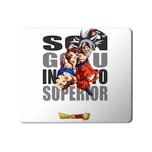 Son Goku İnstinto Superior Baskılı Mousepad Mouse Pad