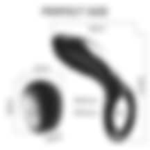 12 Mod Clitoris Uyarıcılı Ring Uzaktan Kumandalı Medikal Malzeme Manyetik Şarjlı Ergonomik Tasarım