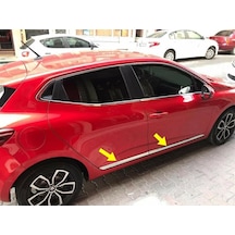 Ebal Otomotiv Renault Clio 5 Yan Görünüm Krom Seti 2019 ve Sonrası 6 Parça