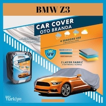 BMW Z3 Uyumlu Oto Branda Su Geçirmez 4 Mevsimlik Araç Örtüsü Araba Brandası