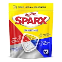 Asperox Sparx Diamond Bulaşık Makinesi Kapsülü 72 Adet