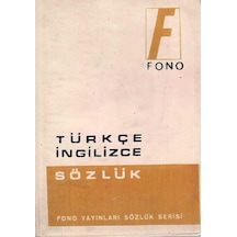 Fono Türkçe - İngilizce Sözlük 2.el