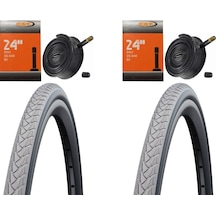 Schwalbe Marathon Plus 24x1.00 5mm Zırhlı Tekerlekli Sandalye Lastik Seti