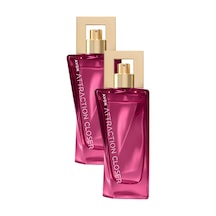 Attraction Closer Kadın Parfüm Edp 50 Ml. İkili Paket Fresh