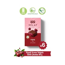 Milat Vişne Dolgulu Sütlü Çikolata 6 60 G