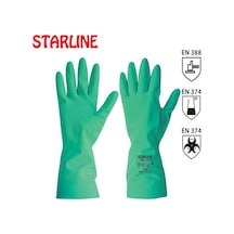 Kimyasal Nitril Eldiven Straline Stl-1513-9-9,5 (Large Beden)