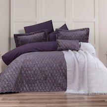 Schafer Home Daily Kadife Çeyiz Seti-9 Parça-mürdüm Mor
