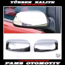 Ford Focus 2 Paslanmaz Krom Ayna Kapağı 2 Prç Sinyalli 2004-2008