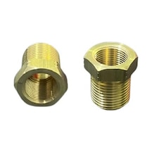 Tank Dönüşüm Aparatı Sarı 1/4'den 1/2 Dönüşüm