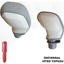 Vites Topuzu Kaliteli 5 Ileri Mandalsız Koyu Bej - Açık Bej Point (551878560)